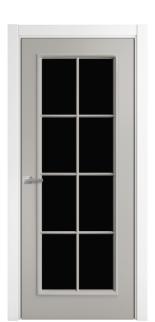 Дверь межкомнатная Палермо 2 Цвет Белый Покрытие Эмаль  Наличник L 75 Цена 77475