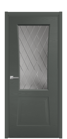 Дверь межкомнатная Dino 2 Цвет Пихтовый Brash Покрытие Эмаль брашированная  Наличник L 50 Цена 49630