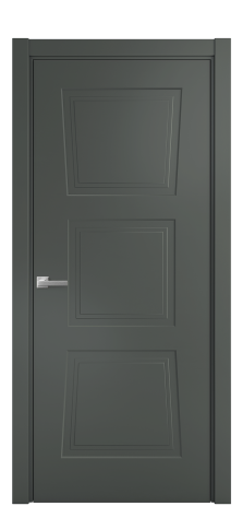 Дверь межкомнатная Dino 3 Цвет Дымчатый Brash Покрытие Эмаль брашированная  Наличник L 75 Цена 44950