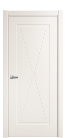 Дверь межкомнатная Marko 1 Цвет Молочный Покрытие Эмаль  Наличник L 75 Цена 36925