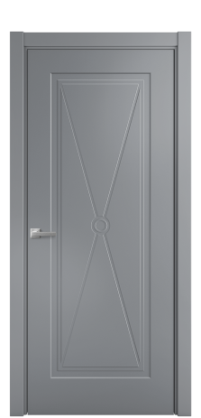 Дверь межкомнатная Marko 1 Цвет Гриджио Покрытие Эмаль  Наличник L 75 Цена 36925