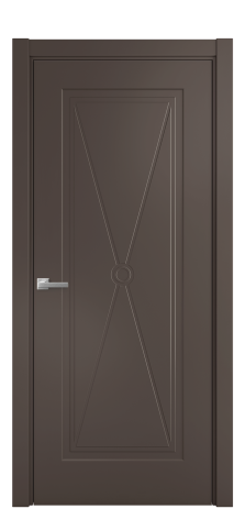 Дверь межкомнатная Marko 1 Цвет Коричневый Покрытие Эмаль  Наличник L 75 Цена 36925