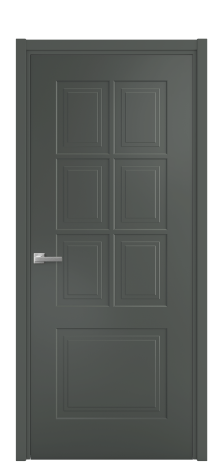 Дверь межкомнатная Paulo 1 Цвет Пихтовый Покрытие Эмаль  Наличник L 50 Цена 40625