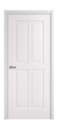 Дверь межкомнатная Paulo 3 Цвет Крем Покрытие Эмаль  Наличник L 50 Цена 40625