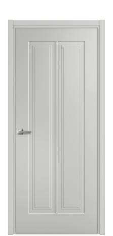 Дверь межкомнатная Paulo 4 Цвет Телегрей Покрытие Эмаль  Наличник L 50 Цена 40475