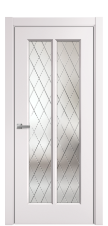 Дверь межкомнатная Paulo 4 Цвет Крем Покрытие Эмаль  Наличник L 75 Цена 39215