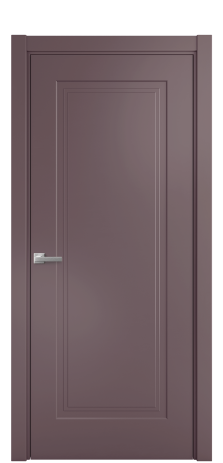 Дверь межкомнатная Рино 1 Цвет Лиловый Покрытие Эмаль  Наличник L 75 Цена 41718