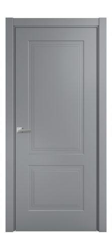 Дверь межкомнатная Rino 2 Цвет Гриджио Покрытие Эмаль  Наличник L 75 Цена 36925