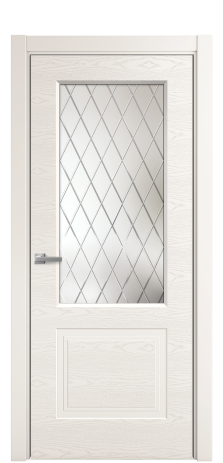 Дверь межкомнатная Rino 2 Цвет Антрацит Brash Покрытие Эмаль брашированная  Наличник L 75 Цена 45665