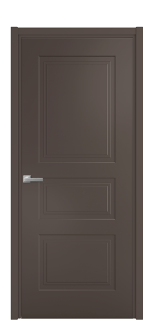 Дверь межкомнатная Rino 4 Цвет Коричневый Покрытие Эмаль  Наличник L 50 Цена 40625