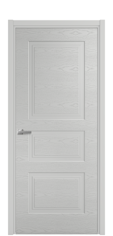 Дверь межкомнатная Rino 4 Цвет Телегрей Brash Покрытие Эмаль брашированная  Наличник L 50 Цена 47575