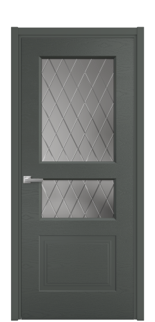 Дверь межкомнатная Rino 4 Цвет Пихтовый Brash Покрытие Эмаль брашированная  Наличник L 50 Цена 49700