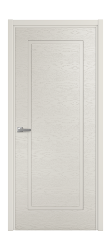 Дверь межкомнатная Plain 1 Цвет Дымчатый Brash Покрытие Эмаль брашированная  Наличник L 50 Цена 46325