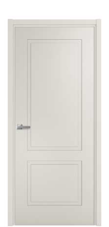 Дверь межкомнатная Plain 2 Цвет Дымчатый Покрытие Эмаль  Наличник L 50 Цена 39475