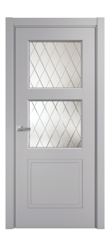 Дверь межкомнатная Plain 3 Цвет Галечный Покрытие Эмаль  Наличник L 75 Цена 37350