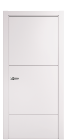 Дверь межкомнатная Linea 01 Цвет Крем Покрытие Эмаль  Наличник L 75 Цена 35975