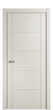 Дверь межкомнатная Linea 02 Цвет Дымчатый Покрытие Эмаль  Наличник L 75 Цена 35975