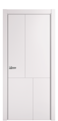 Дверь межкомнатная Linea 04 Цвет Крем Покрытие Эмаль  Наличник L 75 Цена 35975