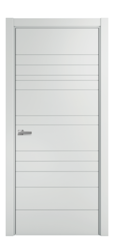 Дверь межкомнатная Lingo 01 Цвет Облачный Покрытие Эмаль  Наличник L 75 Цена 35975