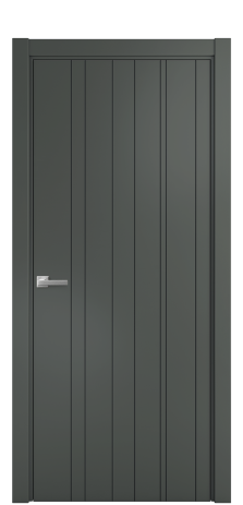 Дверь межкомнатная Lingo 02 Цвет Ирис Покрытие Эмаль  Наличник Скрытый короб хром Цена 47420