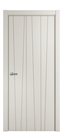 Дверь межкомнатная Lingo 03 Цвет Дымчатый Покрытие Эмаль  Наличник L 75 Цена 35975