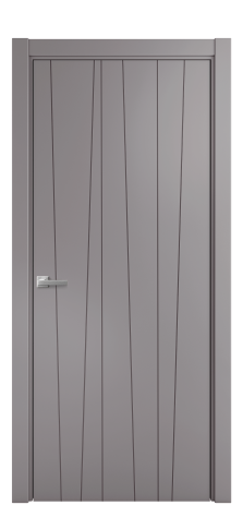 Дверь межкомнатная Lingo 03 Цвет Ирис Покрытие Эмаль  Наличник L 75 Цена 35975