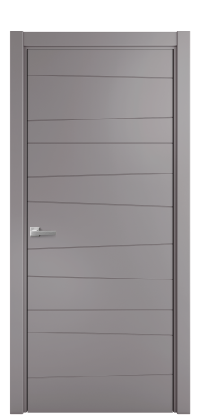 Дверь межкомнатная Lingo 05 Цвет Ирис Покрытие Эмаль  Наличник L 75 Цена 35975