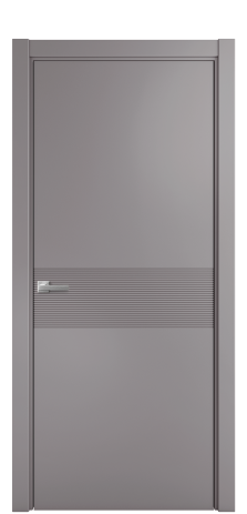 Дверь межкомнатная Mezzo 01 Цвет Ирис Покрытие Эмаль  Наличник L 75 Цена 38925