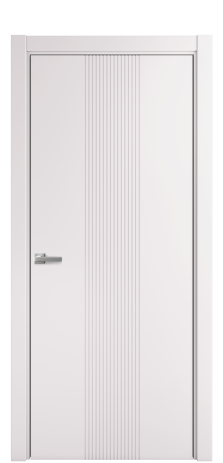 Дверь межкомнатная Mezzo 11 Цвет Крем Покрытие Эмаль  Наличник L 75 Цена 38925