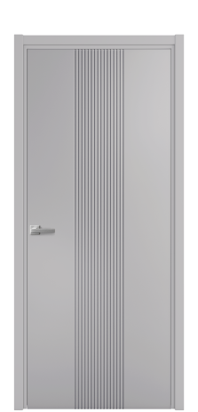 Дверь межкомнатная Mezzo 11 Цвет Галечный Покрытие Эмаль  Наличник L 50 Цена 42625