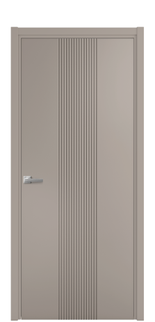 Дверь межкомнатная Mezzo 11 Цвет Какао Покрытие Эмаль  Наличник L 50 Цена 42625