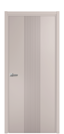 Дверь межкомнатная Mezzo 11 Цвет Пудра Покрытие Эмаль  Наличник L 50 Цена 42625