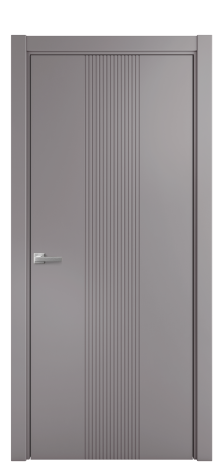 Дверь межкомнатная Mezzo 11 Цвет Ирис Покрытие Эмаль  Наличник L 75 Цена 38925