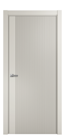 Дверь межкомнатная Mezzo 12 Цвет Дымчатый Покрытие Эмаль  Наличник L 75 Цена 42475