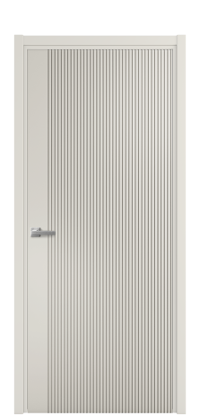 Дверь межкомнатная Mezzo 12 Цвет Дымчатый Покрытие Эмаль  Наличник L 50 Цена 42475