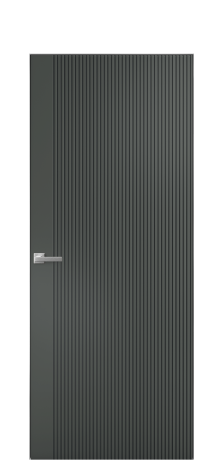 Дверь межкомнатная Mezzo 12 Цвет Пихтовый Покрытие Эмаль  Наличник Скрытый короб хром Цена 43793