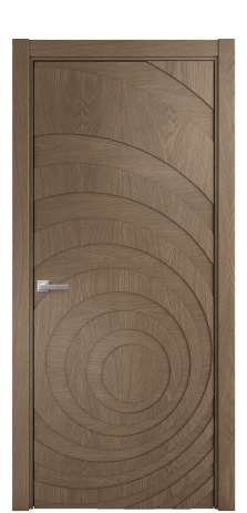 Дверь межкомнатная Capriccio 03 Цвет Дуб Мускат Покрытие Шпон натуральный  Наличник L 75 Цена 61950