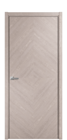 Дверь межкомнатная Юнит 02 Цвет Дуб Имбирь Покрытие Шпон натуральный  Наличник L 50 Цена 58050