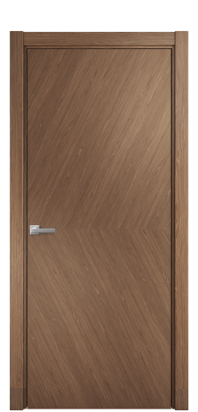 Дверь межкомнатная Unit 03 Цвет ESPRESSO 1017M Покрытие Шпон Fine Line  Наличник L 75 Цена 38079