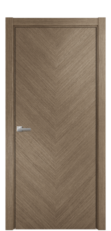 Дверь межкомнатная Unit 04 Цвет Дуб Кофе Покрытие Шпон масло  Наличник L 75 Цена 51375