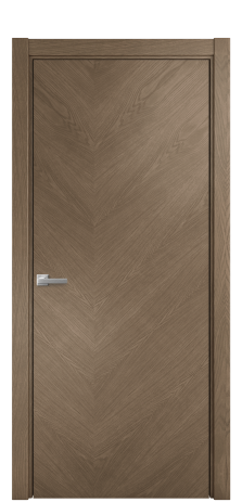 Дверь межкомнатная Unit 05 Цвет Дуб Мускат Покрытие Шпон натуральный  Наличник L 75 Цена 54600