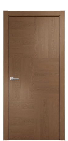 Дверь межкомнатная Unit 06 Цвет Дуб Темный Покрытие Шпон натуральный  Наличник L 75 Цена 52800