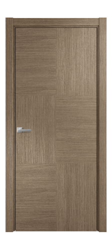 Дверь межкомнатная Unit 06 Цвет Дуб Кофе Покрытие Шпон масло  Наличник L 75 Цена 52225