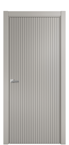 Дверь межкомнатная Spline Цвет Серый Шелк Покрытие Эмаль  Наличник L 75 Цена 56325