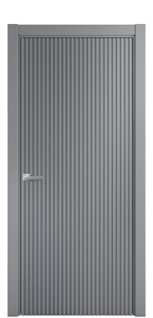 Дверь межкомнатная Spline Цвет Гриджио Покрытие Эмаль  Наличник L 75 Цена 56325