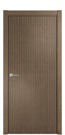 Дверь межкомнатная Spline Цвет Дуб Мускат Покрытие Шпон натуральный  Наличник L 75 Цена 60700