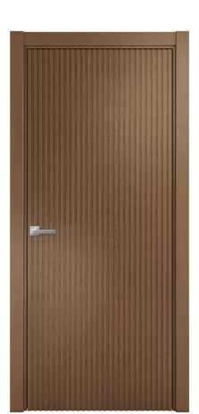 Дверь межкомнатная Spline Цвет Дуб Темный Покрытие Шпон натуральный  Наличник L 75 Цена 60700