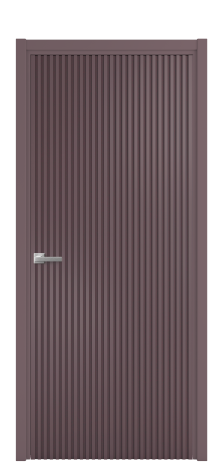 Дверь межкомнатная Spline Цвет Лиловый Покрытие Эмаль  Наличник L 50 Цена 59745