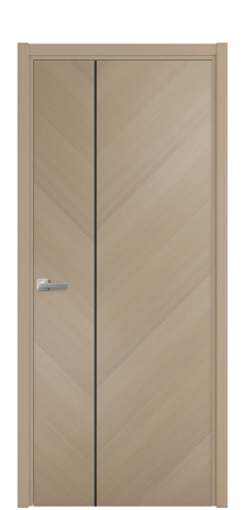 Дверь межкомнатная Unit Slot 10-111 Цвет DUNA 607S Покрытие Шпон Fine Line  Наличник L 50 Цена 51075
