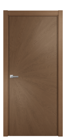 Дверь межкомнатная Unit 07 Цвет Дуб Темный Покрытие Шпон натуральный  Наличник L 75 Цена 56450
